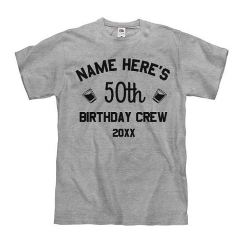 Custom Group Shirts 50th Birthday 50th Birthday Tshirts 50th Birthday 50th Birthday Shirts