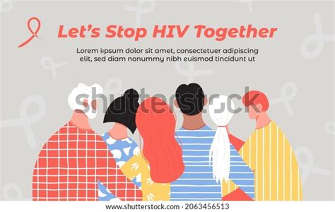 World Hiv Aids Day Awareness Different Stock Vector Royalty Free