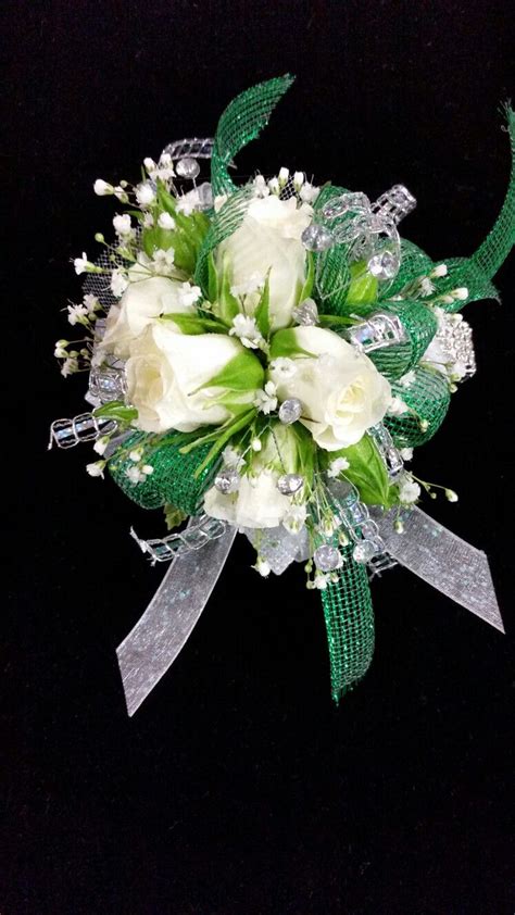 Emerald Green Prom Flowers Captions Energy