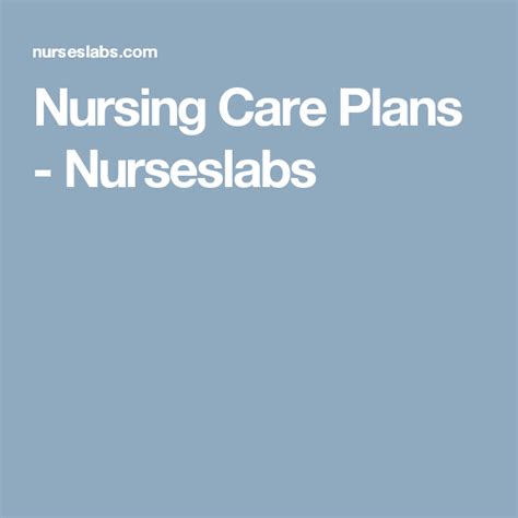 Nursing Care Plans Nurseslabs Nursing Classes Nursing Books Nursing