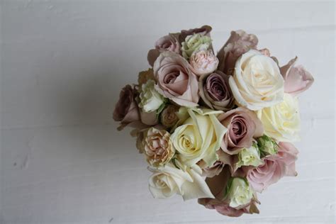 The Flower Magician Vintage Rose Bridal Bouquet