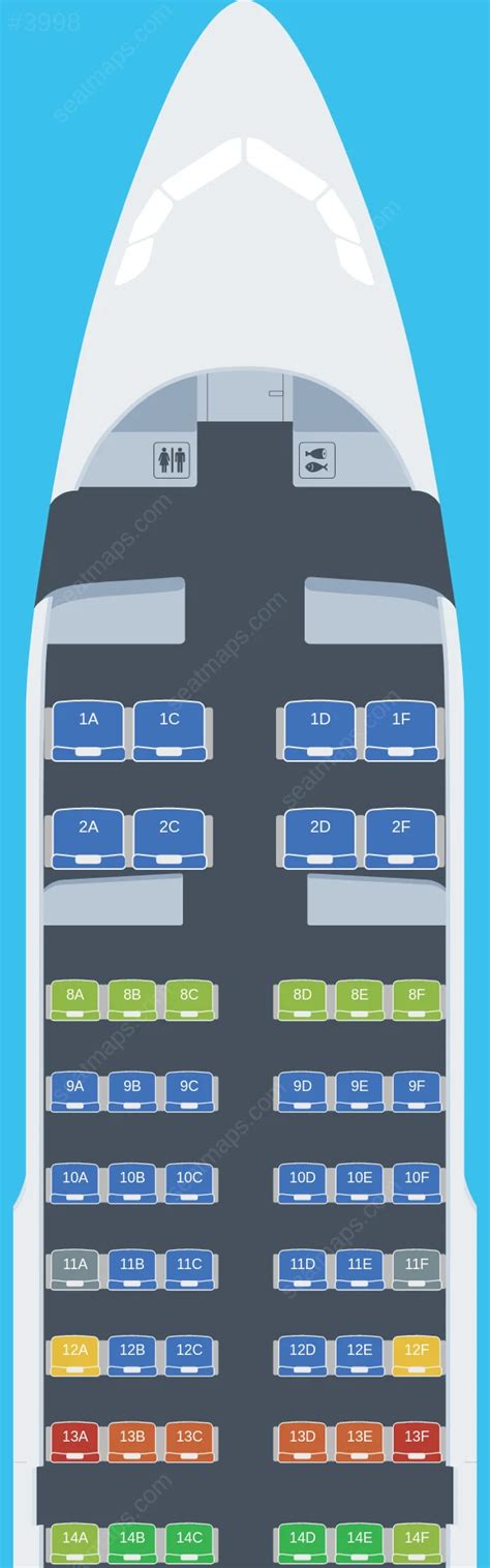 Seat Map Of Airbus A319 American Airlines Updated 2024