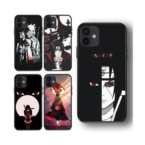 Anime Naruto Itachi Phone Case For Apple Iphone 7 8 Plus 11 12 Etsy