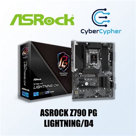 Asrock Z Pg Lightning D Intel Lga Motherboard Computers Tech