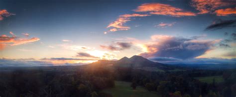 Wallpaper Sunlight Landscape Sunset Hill Nature Clouds Scotland
