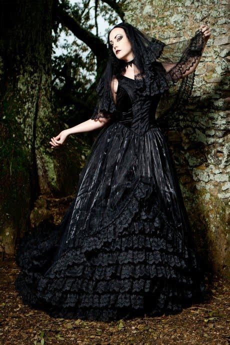 Starry Night Gown Victorian Gothic Wedding Gown New Lac Romantic