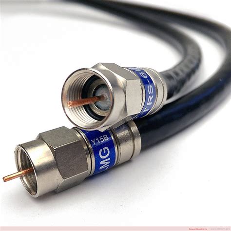 Mbsmpro Fiche F Pour Câble à 75 Ohms Rg 6 Coaxial Cable 75 Ohm