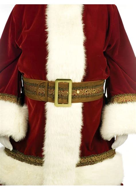 Adult Pre Fabricated Christmas Costume Deluxe Old World Santa Claus Suit