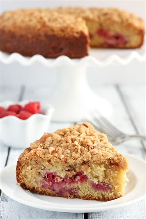 Raspberry Almond Crumb Cake Live Well Bake Often