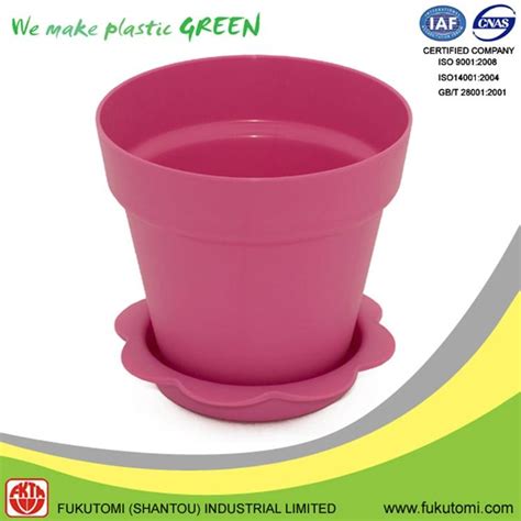 Flower pots are designed to put some flowers inside and it has so many shaped, ranging from box up to oval like a glass. 125mm / 5 inch PP plastic decorative Plant or Flower pots ...