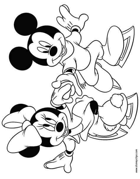 71 minnie mouse printable coloring pages for kids. Mickey Mouse and Friends Printable Coloring Pages 4 ...