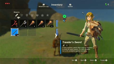 Legend Of Zelda Breath Of The Wild Weapons Guide Drop Locations