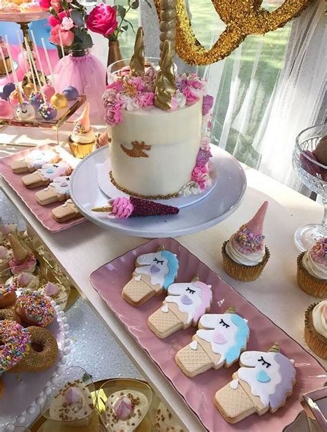 Magical Unicorn First Birthday Party Birthday Party Ideas Themes