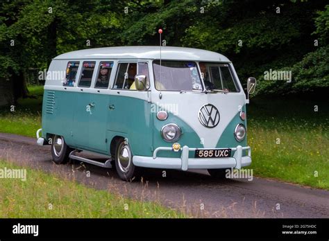 Volkswagen camper van detail hi-res stock photography and images