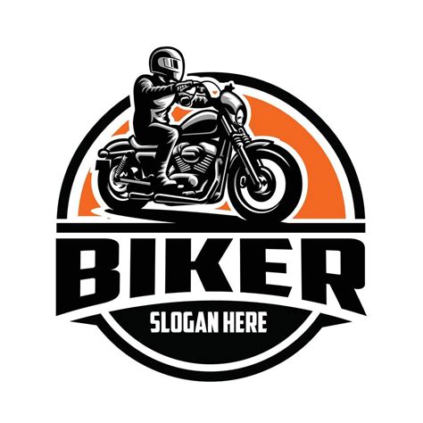 Premium Biker Logo Template Vector Illustration Perfect Logo For
