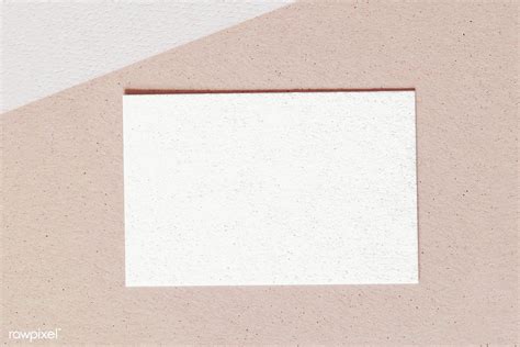 Blank Business Cards White Business Card Blank Cards Flyer Mockup