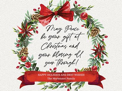 What to Write in a Christmas Card  Top Christmas Card Sayings & Quotes