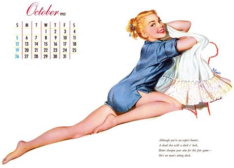 See Vintage Calendar Girls Pin Ups From The 40s 50s Plus Meet