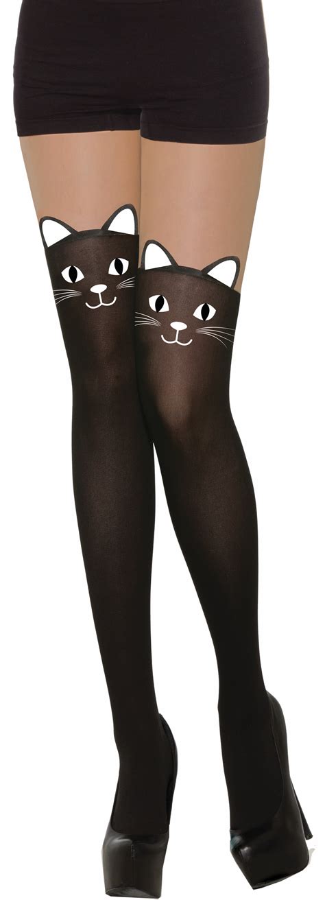 cute-black-cat-stockings-adult-women-tights-halloween-costume-accessory-pantyhos-walmart-canada