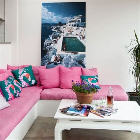 Colorful And Airy Spring Living Room Designs Digsdigs Pink Interior