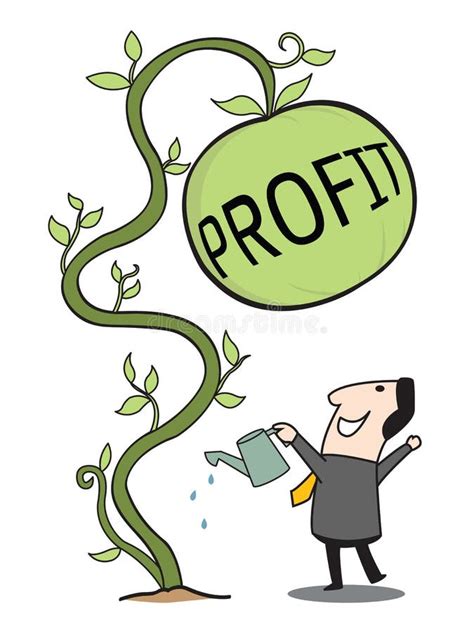 Gain Profit Stock Vector Illustration Of Growth Financial 41404508