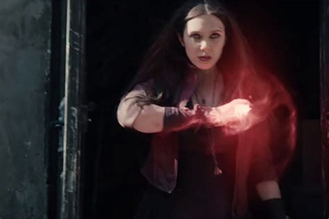 Age Of Ultron Scarlet Witch Elisabeth Olsen