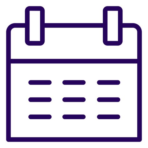 Png Y Svg De Calendario Con Fondo Transparente Para Descargar
