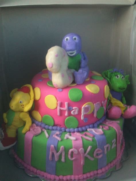 Barney And Friends Birthday Cake Friends Birthday Cake Birthday Cake