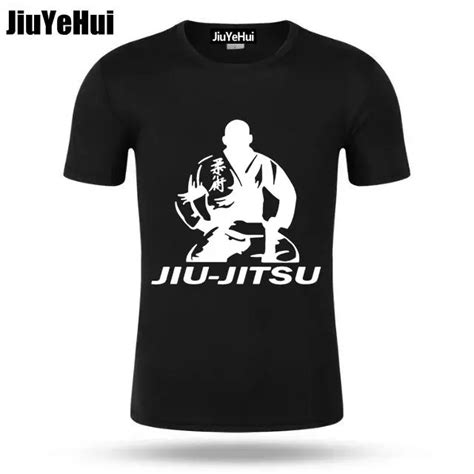 New Gracie Brazilian Jiu Jitsu T Shirt Compression Men Long Gi Bjj