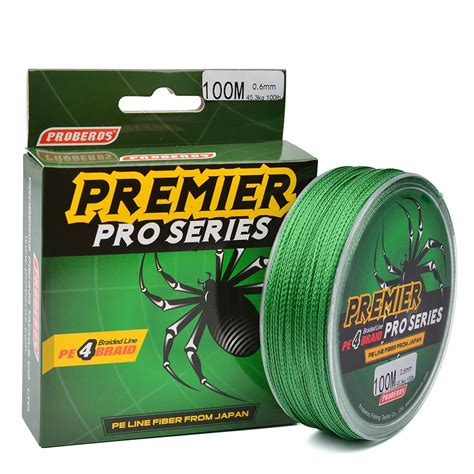 1pcs 100m 4 Strand Super Strong Pe Braided Wire Fishing Lines 6lb 100lb