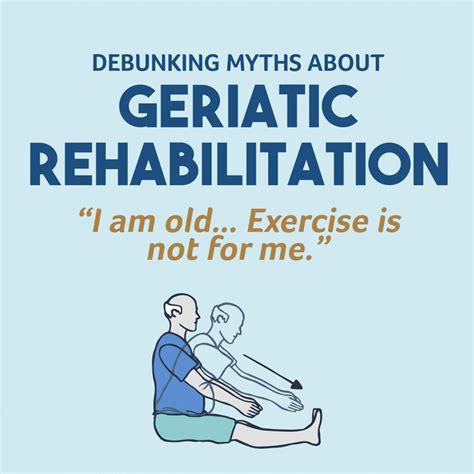 Myths About Geriatric Rehabilitation