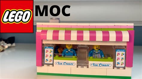 Lego Ice Cream Stand Moc Youtube