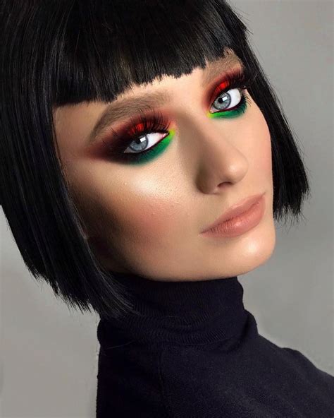 Maria Lihacheva Apropomakeup On Instagram “🧡💚 ️ Reds And Greens Never