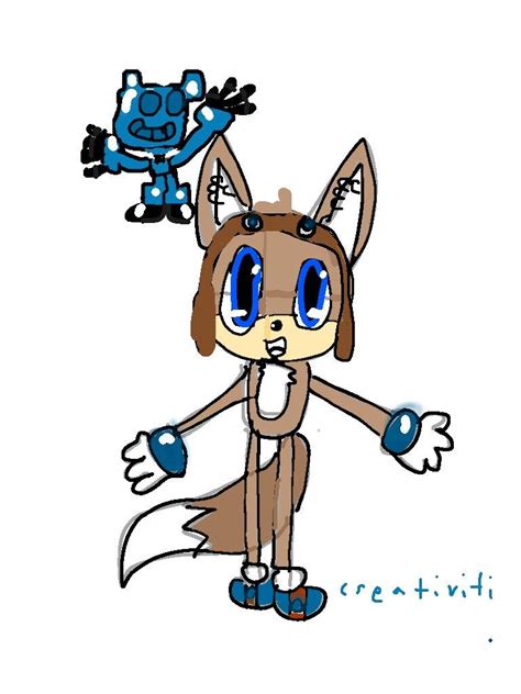 Pip The Fox And Telebud The Robot Sonic The Hedgehog Amino