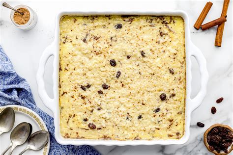 Baked Rice Pudding Recipe Lil Luna