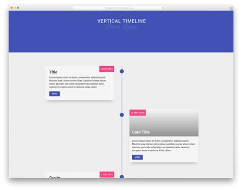 31 Clean Css Timeline Design To Clearly Explain The Events