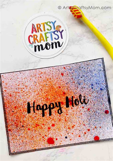 15 Amazingly Fun Holi Crafts And Activities For Kids Artsy Craftsy Mom