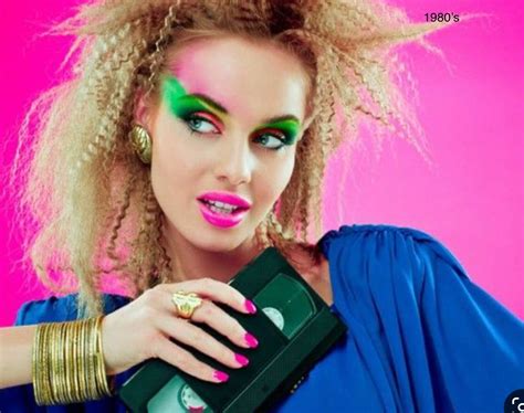 Pin By Niqloveshair On Decade Looks 1980s Makeup 80s Makeup 80s