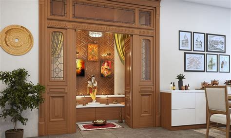 10 Pooja Room Designs For Indian Homes Design Cafe Pooja Room Images