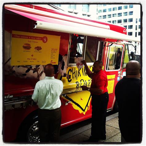 chick fil a muscles into the d c food truck scene the washington post