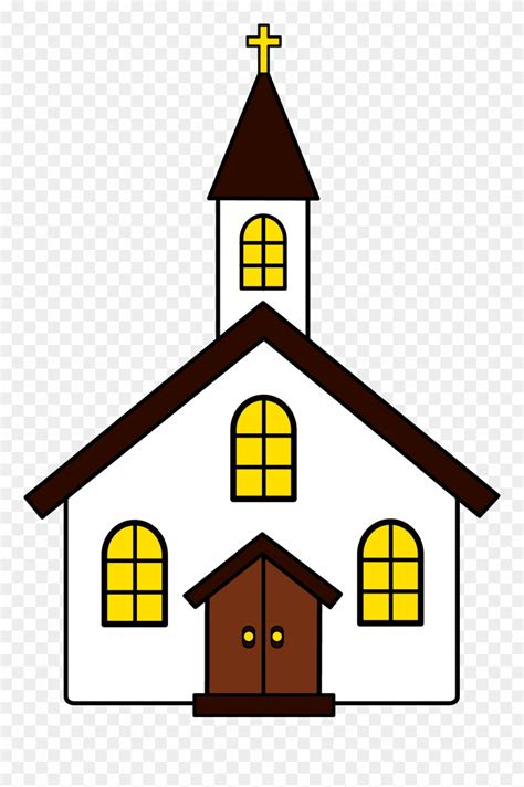 Download Church Clip Art Black And White Church Clipart Png