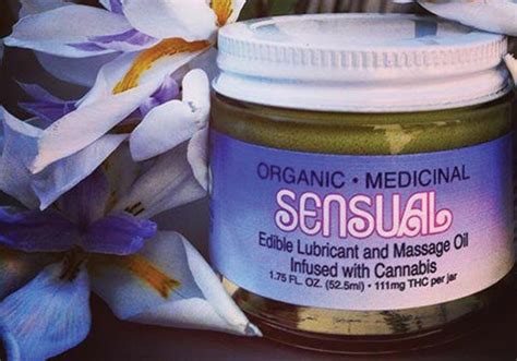 Next Level Medicinals Organic Sensual Massage Oil Edibles Magazine™