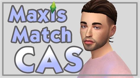 Male Cc Sims 4 Maxis Match