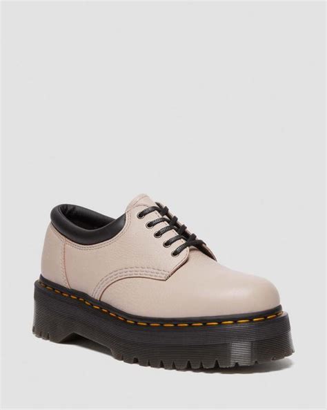 8053 Pisa Leather Platform Casual Shoes Dr Martens