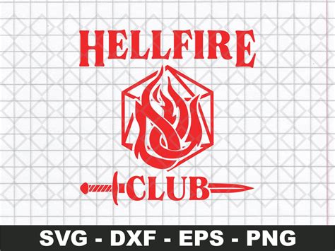 Sword Stranger Things Hellfire Club SVG | Vectorency