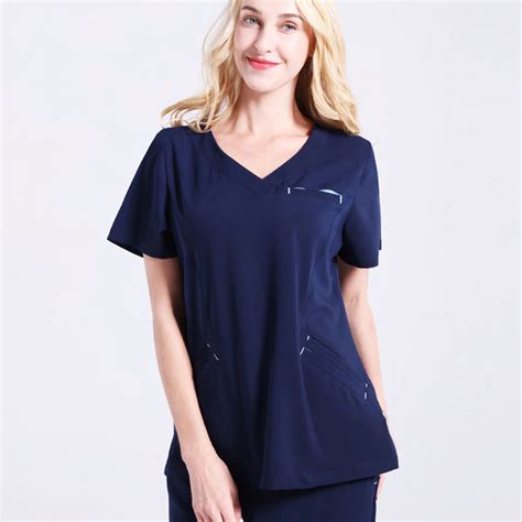 Breathable Material For Scrub Uniform Nurse Staff Nurse