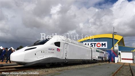 Roll Out Of The First Tgv M Railvolution