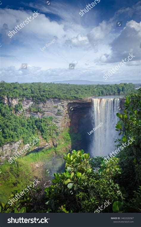 Kaieteur Falls Worlds Largest Single Drop Stock Photo Shutterstock