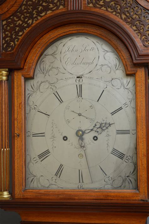 Antiques Atlas Georgian Longcase Clock By John Scott Edinburgh
