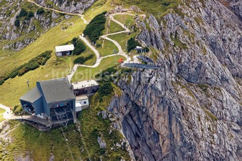 Grainau Von Oben Alpspix Aussichtsplattform Und Bergstation Der